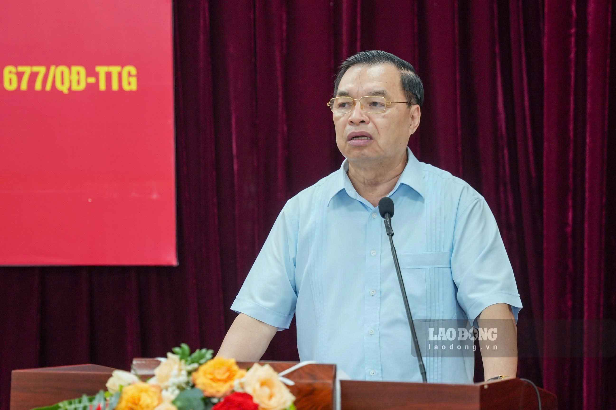 Ông Lê Mạnh Hùng - Phó Chủ tịch kiêm Tổng Thư ký Hội Khuyến học Việt Nam. Ảnh: Hữu Chánh