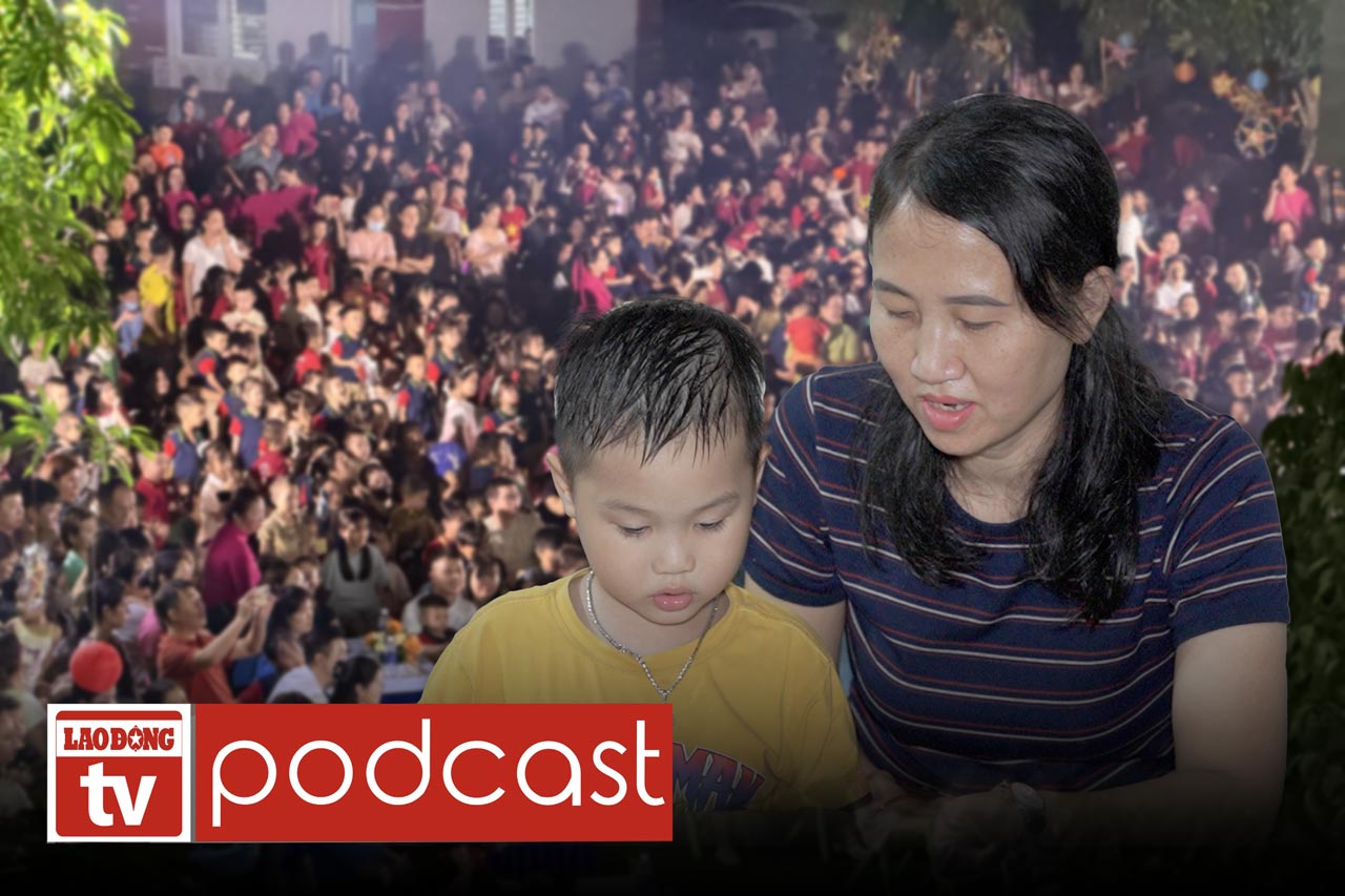 Trung thu ấm áp với gia đình công nhân xa quê