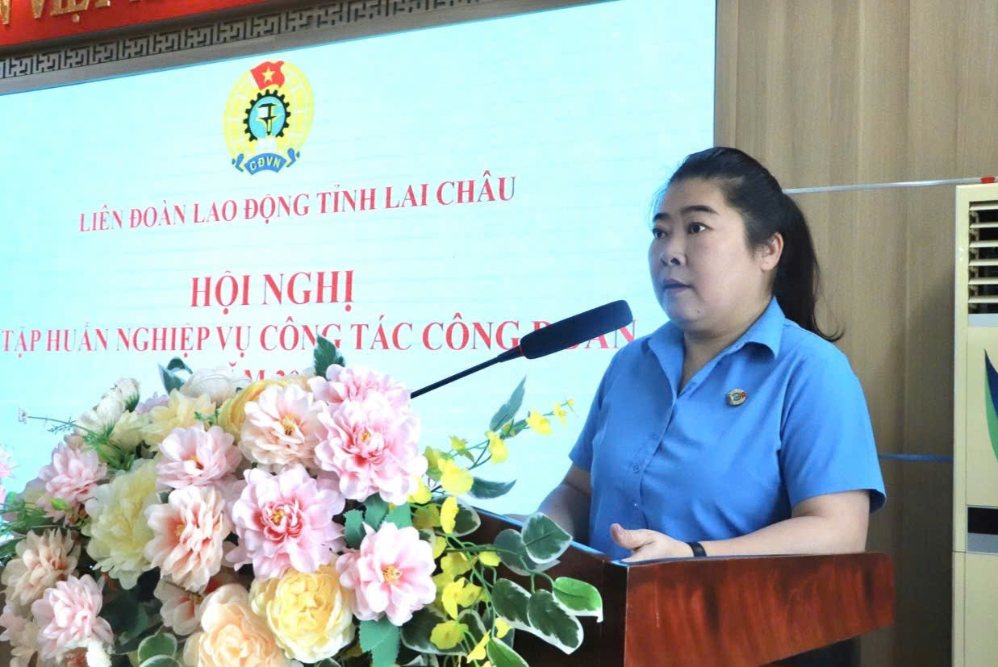 Lai Châu tổ chức Hội nghị tập huấn nghiệp vụ công tác Công đoàn năm 2026