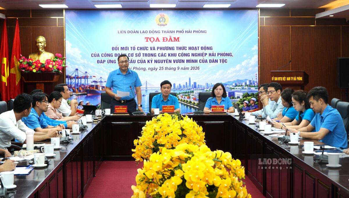 Công đoàn cơ sở Hải Phòng chủ động đổi mới hoạt động trong kỷ nguyên mới