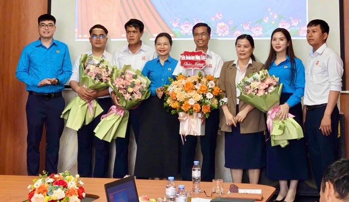 Công đoàn cơ sở Công ty Cổ phần Cảng Quốc tế Sông Lam được thành lập với 39 đoàn viên. Ảnh: Công đoàn Nghệ An đăng tải ngày 24.9
