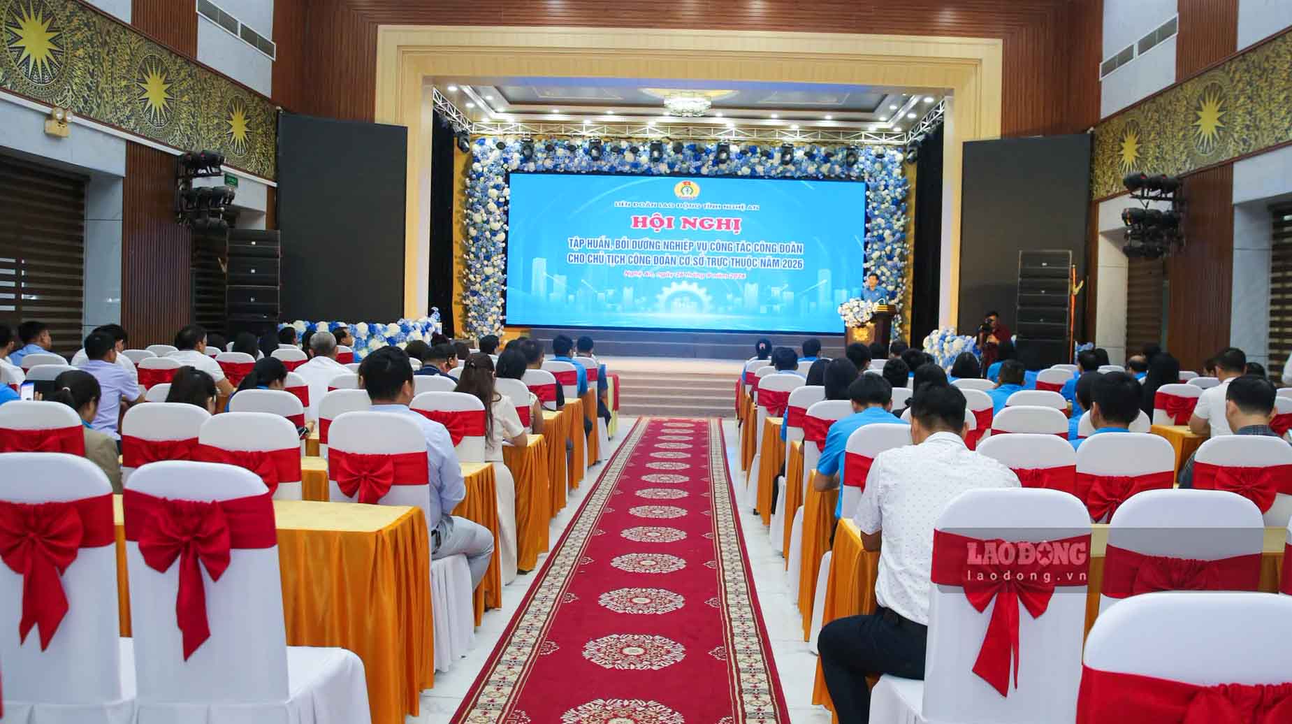 Nghệ An tập huấn nghiệp vụ cho chủ tịch công đoàn cơ sở