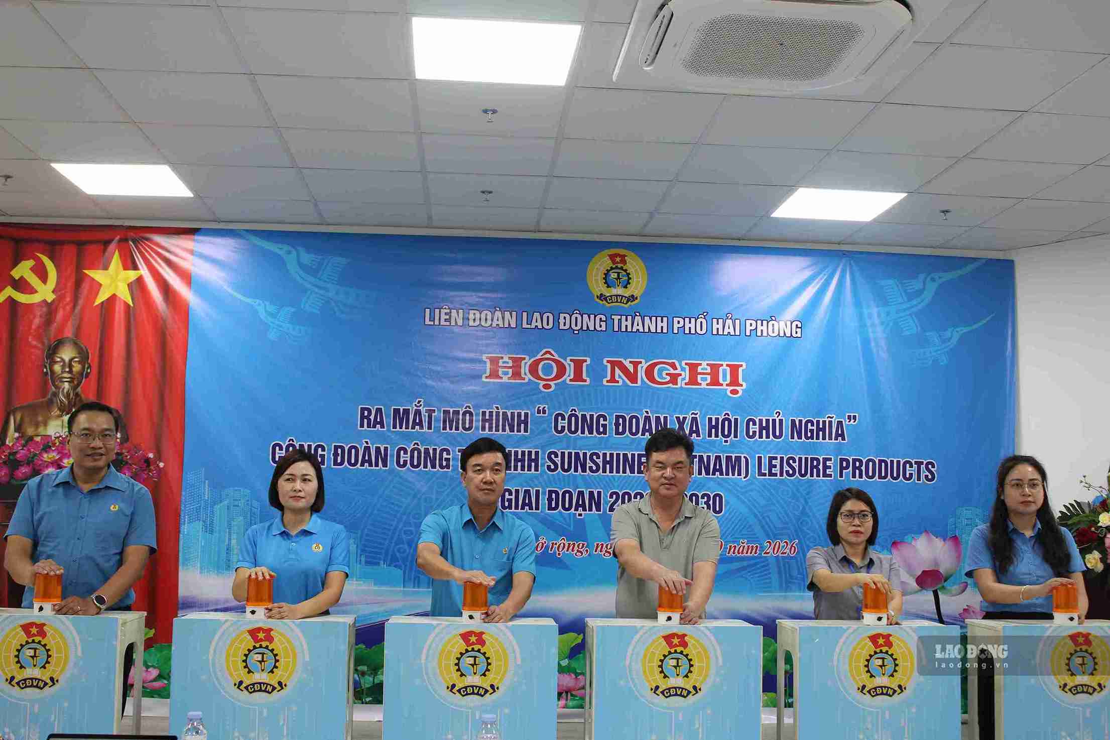 Sunshine (Vietnam) Leisure Products ra mắt mô hình Công đoàn cơ sở xã hội chủ nghĩa