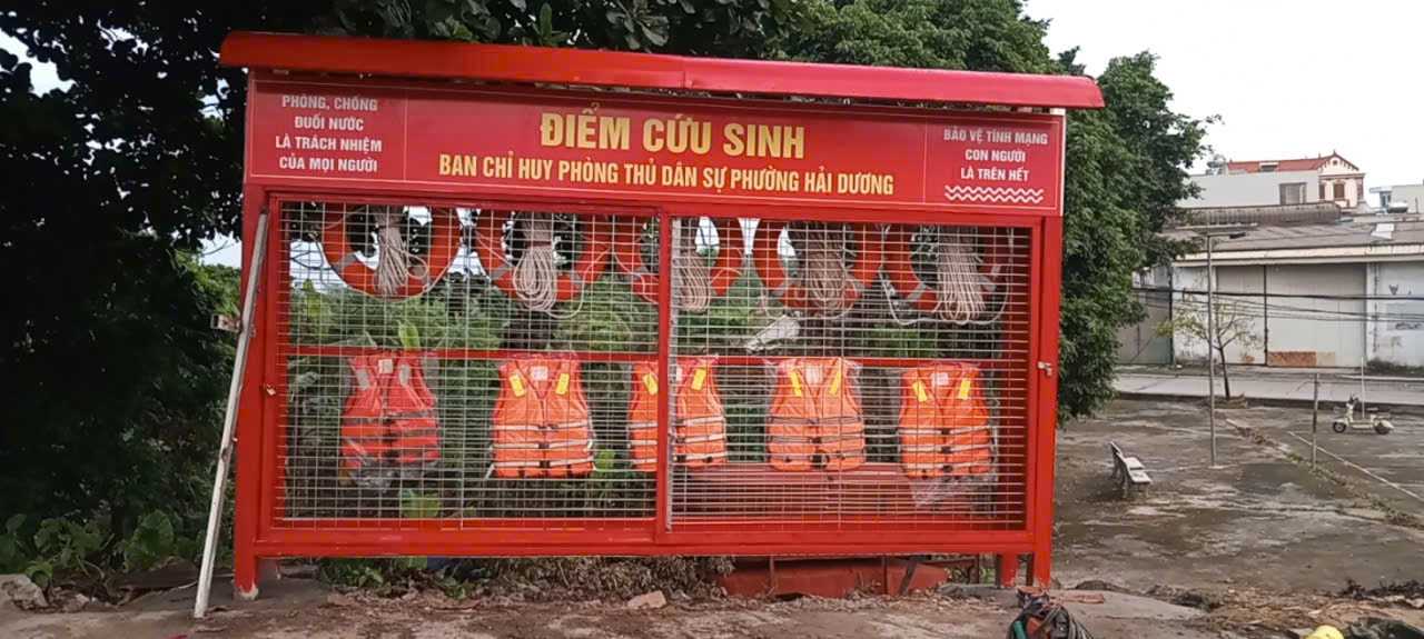 Thêm một cơ hội cứu người từ những điểm cứu sinh bên cầu ở Hải Phòng