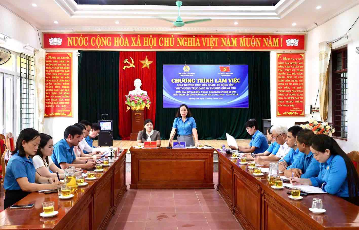 Lan tỏa phong trào thi đua hướng tới 80 năm Công đoàn Thanh Hóa