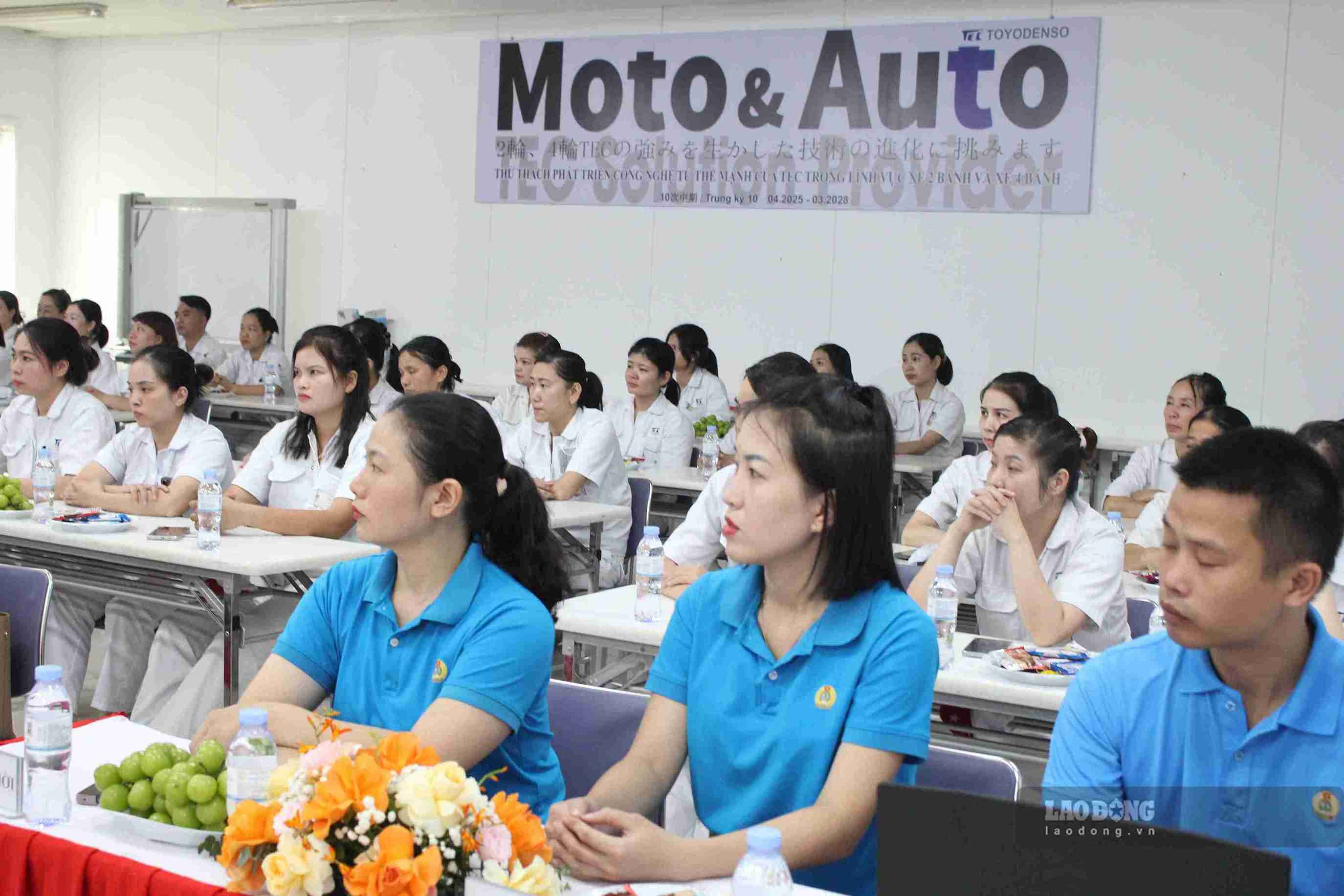Công đoàn Toyo Denso ra mắt mô hình gắn với chăm lo người lao động
