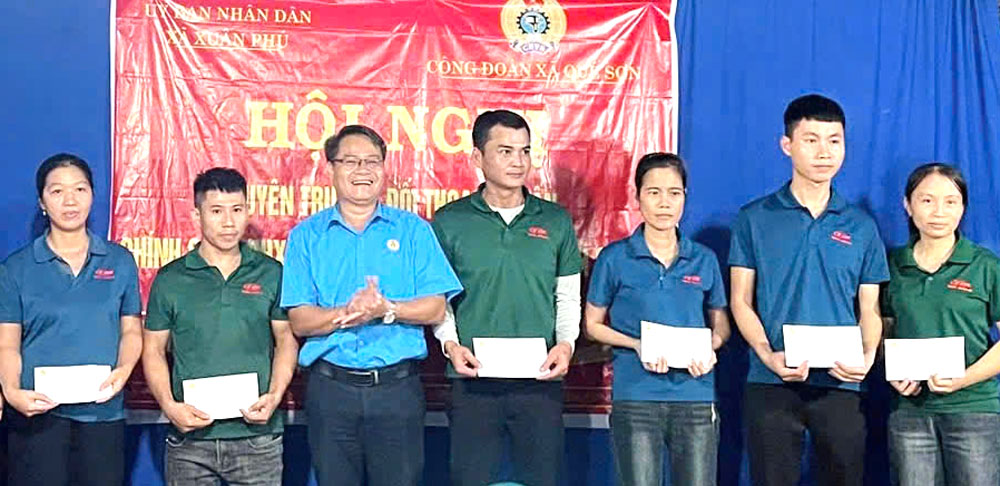 Công đoàn xã Quế Sơn 