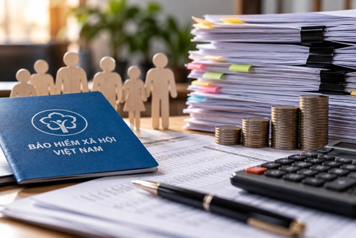 Hai doanh nghiệp tại TPHCM bị kiện đòi gần 28,5 tỉ đồng chậm đóng BHXH. Ảnh: AI