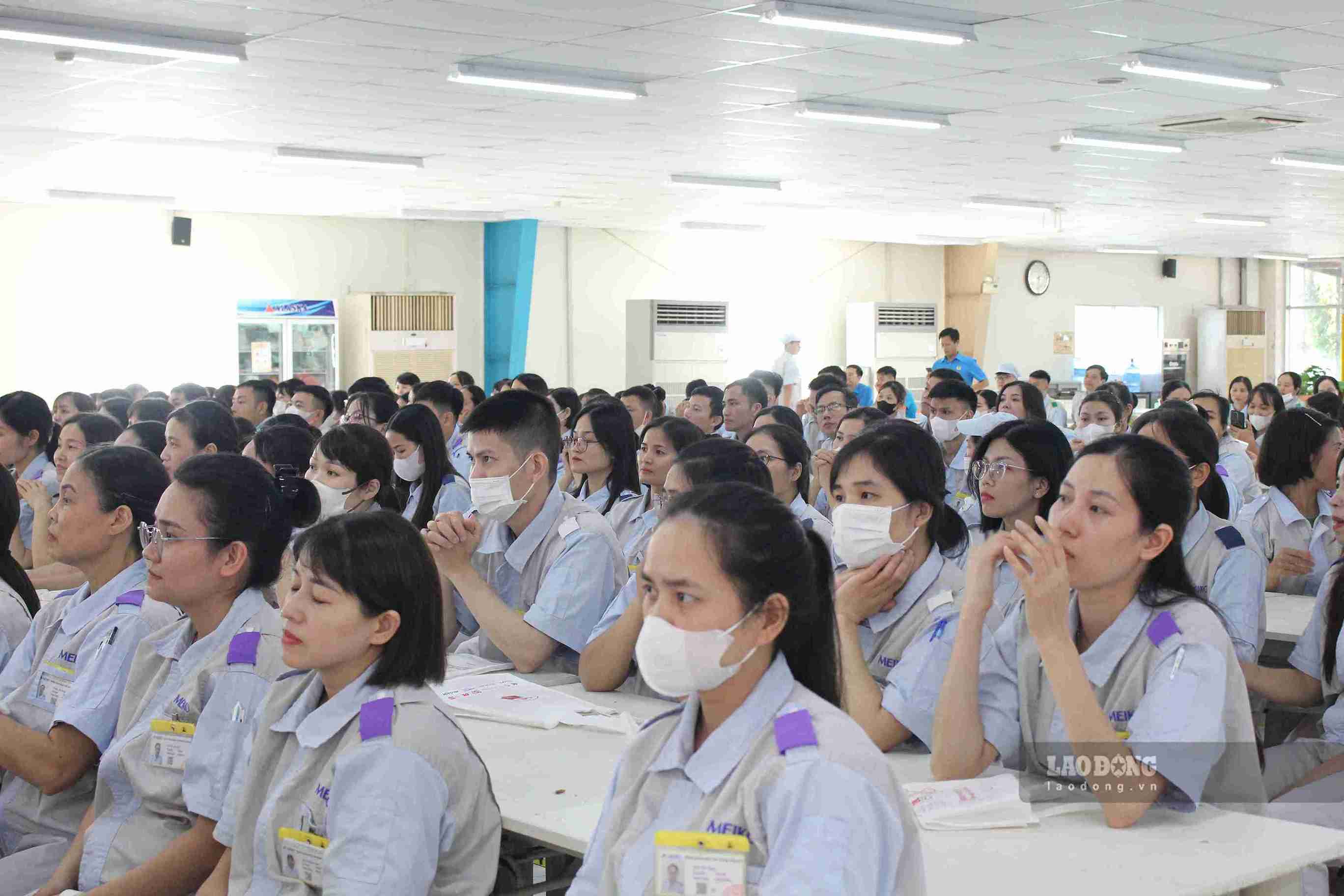 Ngày hội sức khỏe dành cho công nhân tại Hải Phòng