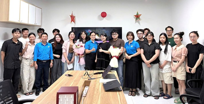 Công đoàn phường Hòa Cường, Đà Nẵng thành lập công đoàn cơ sở mới, kết nạp 57 đoàn viên. Ảnh: Công đoàn Hòa Cường