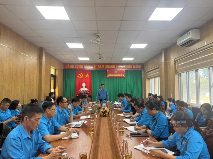 Trong quý III/2026, các cấp công đoàn trong tỉnh Đắk Lắk đã thực hiện tốt công tác phát triển đoàn viên và thành lập công đoàn cơ sở. Ảnh: Danh Diễn
