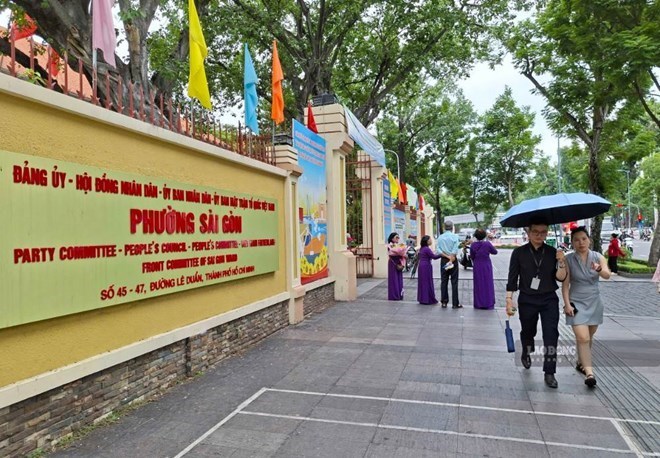 Phường Sài Gòn nằm trong 23 phường, xã được TPHCM yêu cầu cung cấp hồ sơ người nghỉ việc theo Nghị định 178. Ảnh: Minh Quân

