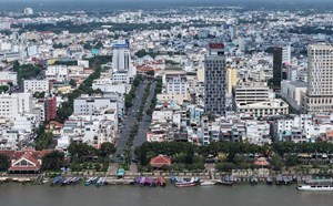 Overview of Can Tho City. Photo: Ta Quang