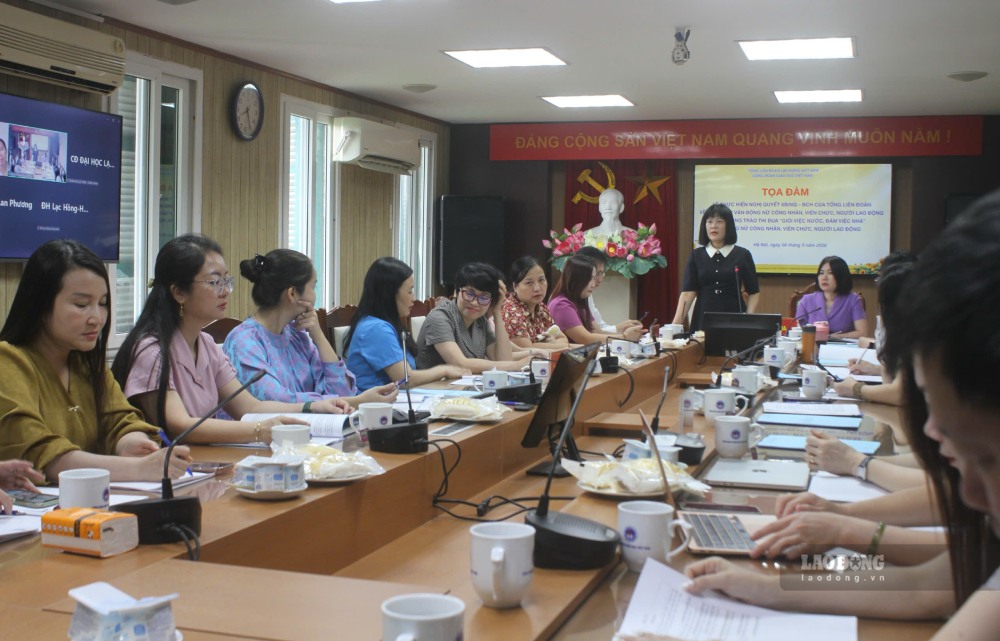 Công tác nữ công, bình đẳng giới và vì sự tiến bộ phụ nữ trong Công đoàn Giáo dục Việt Nam