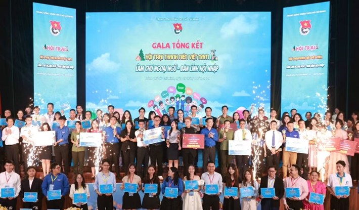 Hội trại Thanh niên Việt Nam làm chủ ngoại ngữ - bản lĩnh hội nhập năm 2024. Ảnh: Ban tổ chức
