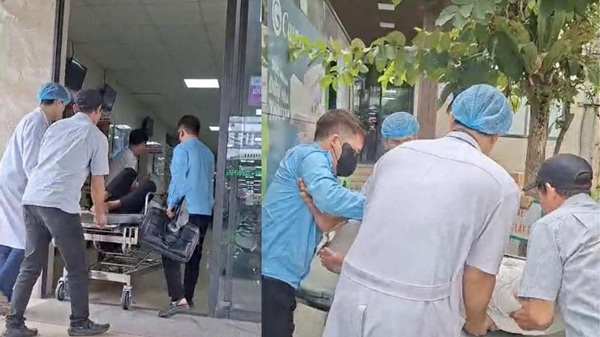 Lái, phụ xe buýt Hà Nội kịp thời cứu hành khách bị ngất