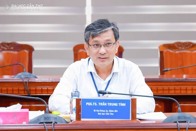 PGS. TS Trần Trung Tính - Giám đốc Đại học Cần Thơ, được bổ nhiệm giữ chức Thứ trưởng Bộ Khoa học và Công nghệ. Ảnh chụp ngày 28.7.2026 do Đại học Cần Thơ cung cấp