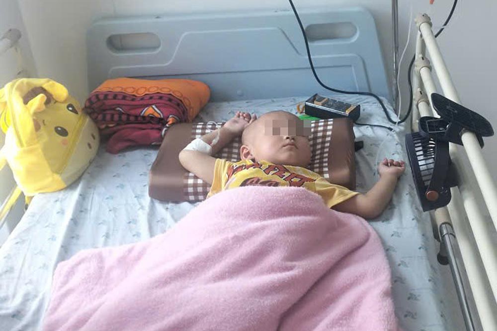 LD26213: Son over 2 years old has blood cancer, young couple in dire straits