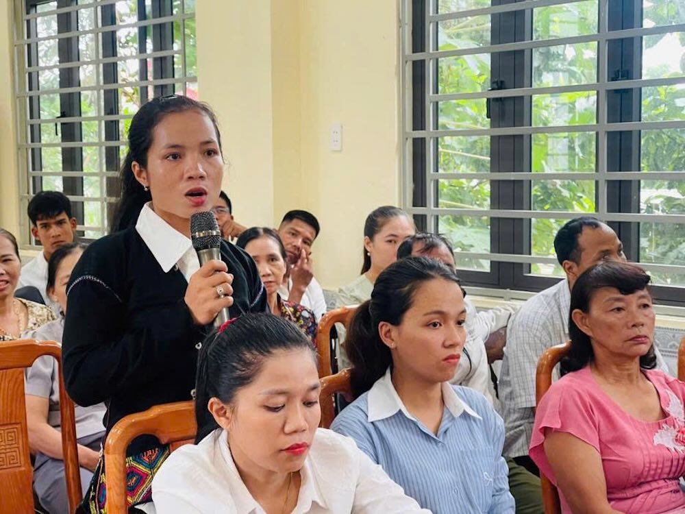 Ethnic minority women in Quang Tri listened to through policy dialogue