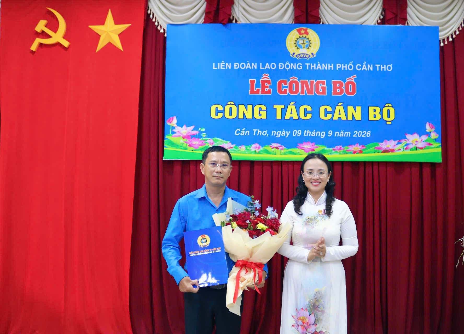 Appointment of Director of Can Tho Trade Union Trade and Tourism Co., Ltd
