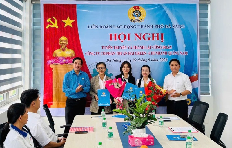 Đà Nẵng thành lập thêm công đoàn cơ sở trong khu công nghiệp Tam Thăng
