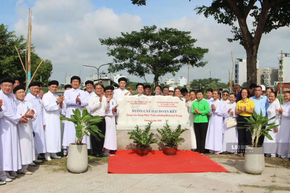 Inauguration of the Great Solidarity Tree Garden, sowing green seeds for the community
